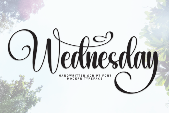 Wednesday Font